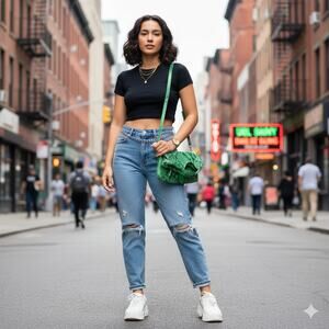 Pietro Alessandro Green Reptile Fold Over Bag